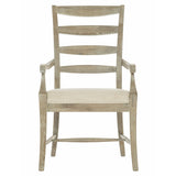 Bernhardt Rustic Patina Ladderback Arm Chair in Sand Finish 387556