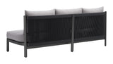 Horizon Sofa Gray 704047 Zuo Modern