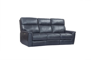 Parker House Parker Living Reed - Indigo Power Reclining Sofa Indigo Top Grain Leather with Match (X) MREE#832PHL-IND