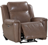 Parker House Atlantis - Smooth Latte Power Zero Gravity Recliner Brown 100% Leather ,Leather Match Matl#812phz-smlt