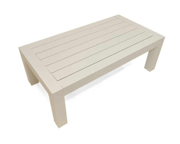 VIG Furniture Wharf Outdoor Sofa Set — Light Grey & White 4-Piece Patio Collection With Quick-Dry Cushions, Durable Frame VGGES0273SA-WHT-SET