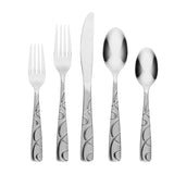 Lenox Cambridge Conquest Sand 45-Piece Flatware Set with Caddy NO COLOR METAL 256145CSLG1