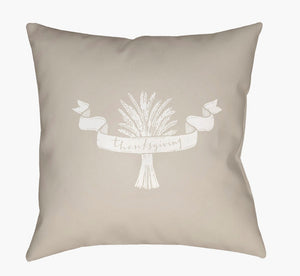 Livabliss Wheat Woven Polyester Accent Pillow Neutral Farmhouse Texture for Sofa or Bed WHEAT003-1818