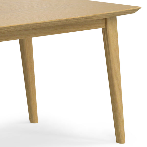 English Elm Draper Mid-Century Oak Dining Table - Stylish, Durable, Seats 6, Perfect For Any Space! B136P158595