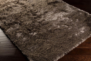 Surya Whisper 8' X 10' Handwoven Polyester Area Rug – Plush, Modern Style For A Chic Home Upgrade! Medium Gray Polyester Whi1001-810