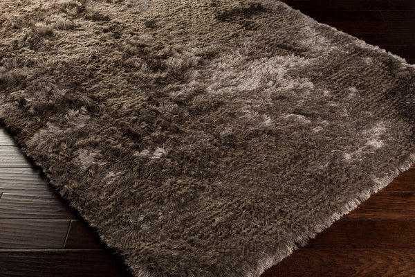 Surya Whisper 8' X 10' Handwoven Polyester Area Rug – Plush, Modern Style For A Chic Home Upgrade! Medium Gray Polyester Whi1001-810