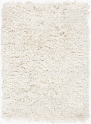 Surya Whisper 8' X 10' Handwoven Polyester Area Rug – Plush, Modern Style For A Chic Home Upgrade! Cream Polyester Whi1005-23