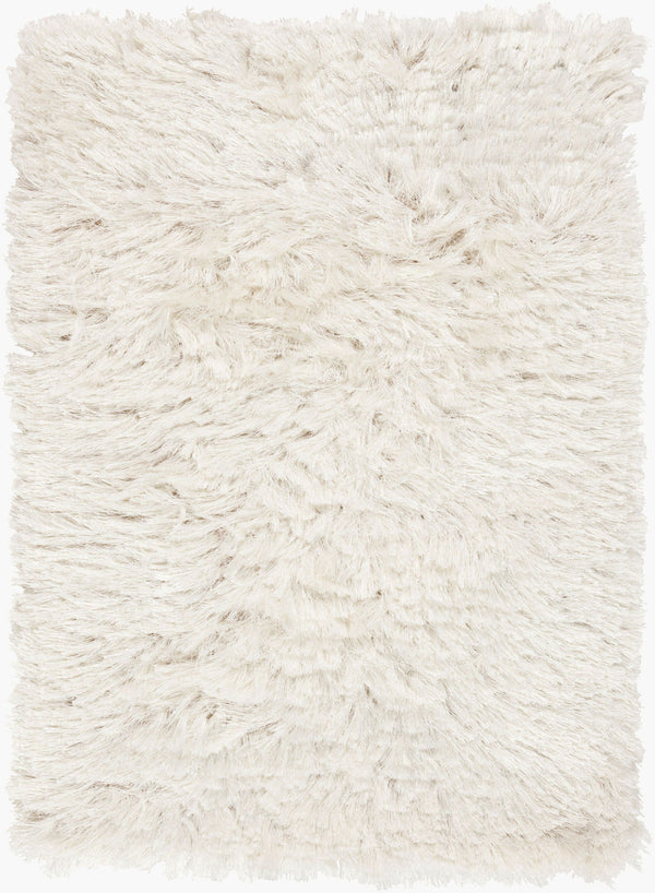 Surya Whisper 8' X 10' Handwoven Polyester Area Rug – Plush, Modern Style For A Chic Home Upgrade! Cream Polyester Whi1005-23