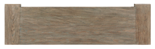 A.R.T. Furniture Arch Salvage Wren Dresser - Elegant New Traditional Design With 9 Drawers, Cedar Lined & Acanthus Motif Brown, Gray Elm And Parrawood Solids,Cathedral Elm Veneers,Metal,Acrylic 233131-2802