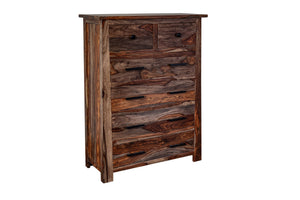 Porter Designs Kalispell Solid Sheesham Wood Chest - Handcrafted Arts & Crafts Inspired Elegance Brown Wood 04-196-03-2439