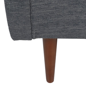 English Elm Christopher Knight Home® - CLUB Chair with Plush Fabric Upholstery and Walnut Birch Legs — Stylish Comfortable Accent Seating for Living Rooms Charcoal 30.75 L x 25.75 W x 21 H 71571.00CHAR