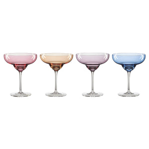 Lenox Oneida True Colors Margarita Glasses, Set of 4 Multi, MULTI GLASS,CRYSTAL 895930