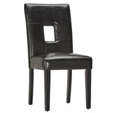 Adalynn Keyhole Back Dining Chairs (Set of 2)