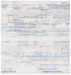Safavieh Whisper 542 WHS542 Power Loomed Modern Rug Grey / Blue Ivory WHS542F-6