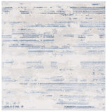 Safavieh Whisper 542 WHS542 Power Loomed Modern Rug Grey / Blue Ivory WHS542F-6