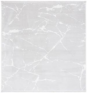 Safavieh Whisper 552 WHS552 Power Loomed Modern Rug Grey / Ivory WHS552F-6