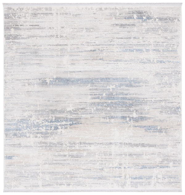 Safavieh Whisper 586 WHS586 Power Loomed Modern Rug Grey / Blue WHS586F-6