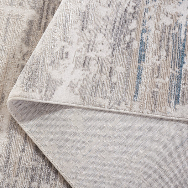 Safavieh Whisper 586 WHS586 Power Loomed Modern Rug Grey / Blue WHS586F-6