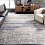 Safavieh Whisper 586 WHS586 Power Loomed Modern Rug Grey / Blue WHS586F-6