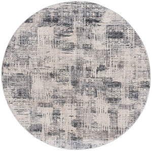 Safavieh Whisper 812 Power Loomed Modern Rug Grey / Light Grey 9' x 12'