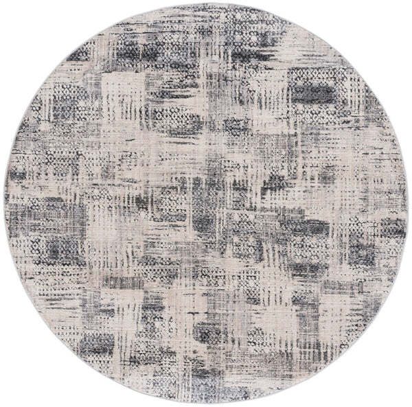 Safavieh Whisper 812 Power Loomed Modern Rug Grey / Light Grey 9' x 12'