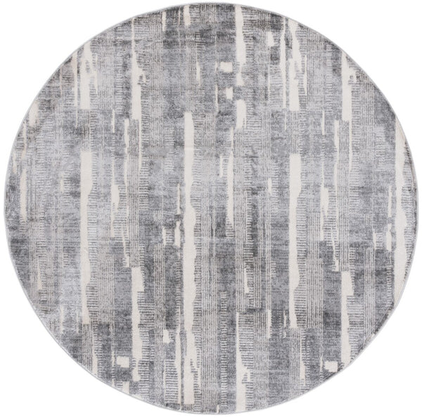Safavieh Whisper 816 Power Loomed Modern Rug Grey / Light Grey 9' x 12'