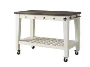 English Elm Steve Silver - Cayla - Kitchen Cart - Two Tone