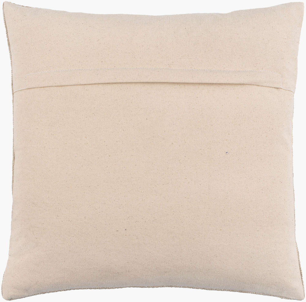 Surya Willa 18" Cotton Accent Pillow - Cozy Country Cottage Charm For Your Home Decor And Comfort Oatmeal Cotton,Cotton Wia001-2020d