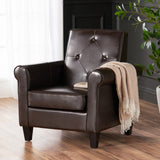 Christopher Knight Home® - Noble House - Isaac Tufted Brown Leather Club Chair