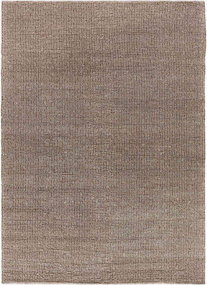 Surya Windsor Wid-4300 5' X 8' Handmade Wool Rug - Durable High Pile Design For Modern Home Decor Charm Dark Brown Wool Wid4300-811