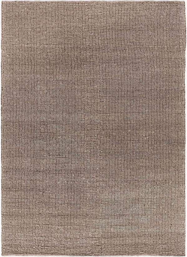 Surya Windsor Wid-4300 5' X 8' Handmade Wool Rug - Durable High Pile Design For Modern Home Decor Charm Dark Brown Wool Wid4300-811
