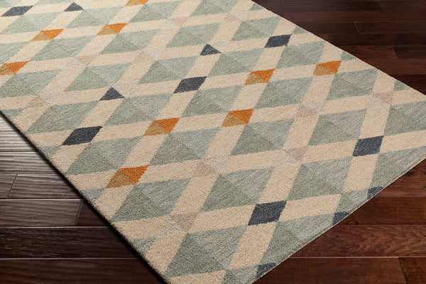 Surya Winchester 2' X 3' Hand-tufted Wool Rug - Modern Low Pile Design, Ideal For Stylish Decor, India Made Sage Wool Win2301-23