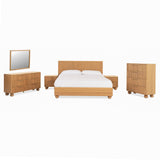 VIG Furniture Modrest Winters - Modern Natural Oak Bedroom Set VGWD-EMILIO-SET