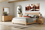 VIG Furniture Modrest Winters - Modern Natural Oak Bed VGWD-EMI-QB-KBUS-BED