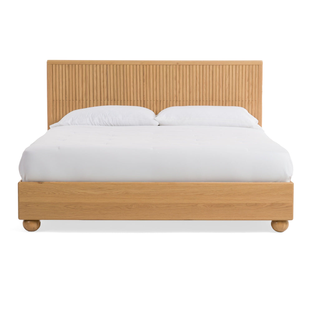 VIG Furniture Modrest Winters - Modern Natural Oak Bed VGWD-EMI-QB-KBUS-BED