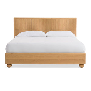 VIG Furniture Modrest Winters - Modern Natural Oak Bed VGWD-EMI-QB-KBUS-BED