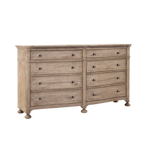 Higgins Street 8-Drawer Dresser Brown with Woodland Stone Finish P349100 Pulaski Furniture