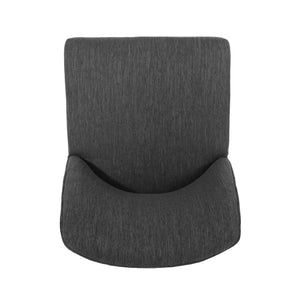 English Elm Dining Chair Set of 2 Solid Wood Textured Fabric Upholstered Farmhouse Modern Style 69408.00FCHAR