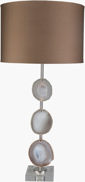 Surya Winston-old Sliced Agate Accent Piece Hand-finished Mineral Decor for Console or Dresser WIS-101
