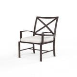 La Jolla Swivel Dining Chair in Canvas Henna w/ Self Welt SW401-11-5407 Sunset West