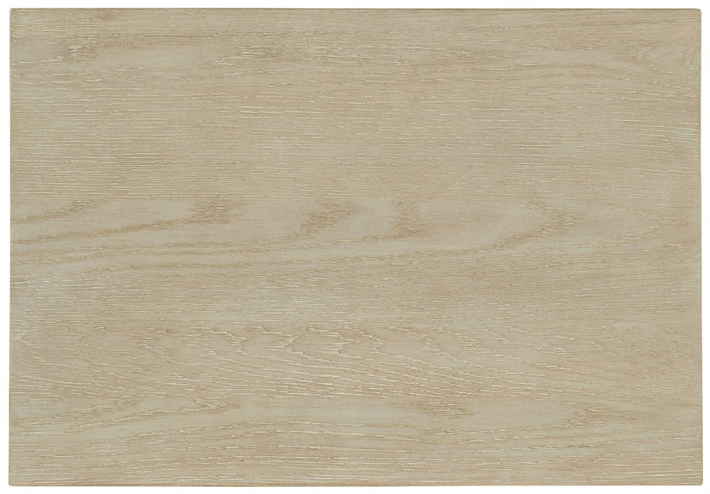 Hooker Furniture Cascade Terrain Taupe Three-Drawer Nightstand With Reeded Fronts, Usb Charging, Champagne Accents 6120-90115-80