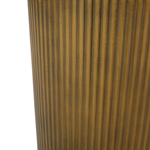 English Elm Christopher Knight Home® - Metal Hammered Side Tables Set - Industrial Elegance With Sunburst Design, Fully Assembled & Stylish 72225.00GLDBRSANTMP2