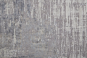 Feizy Rugs Lennon Abstract Distressed Rug - Durable Polyester & Polypropylene For Sophisticated Home Décor Taupe,Tan,Blue Polyester,Polypropylene Len39g1fgrybluc00