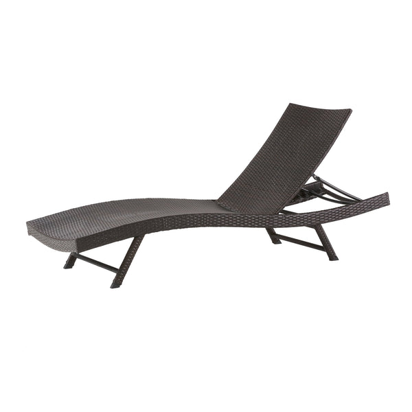 English Elm Christopher Knight Home® - Kauai Pe Wicker Chaise Set - All-Weather Loungers For Ultimate Outdoor Comfort & Relaxation 54087.00MP2