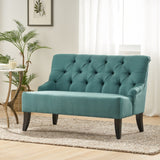 Christopher Knight Home® - Noble House - Nicole Contemporary Tufted Fabric Settee