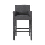 Christopher Knight Home® - Noble House - - Upholstered 30.5 Inch Counter Stools - Charcoal/Gray