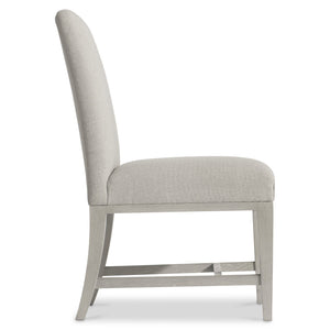 Bernhardt Bernhardt Cornelia Side Chair — Neo-Traditional Upholstered Dining Accent With Nebbia Wood Legs, Elegant Curves 331543