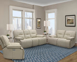 Parker House Parker Living Spartacus - Oyster Power Reclining Sofa Loveseat and Recliner Oyster 70% Polyester, 30% PU (W) MSPA-321PH-OYS