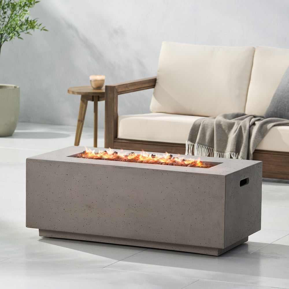 English Elm Mgo Concrete Propane Tank Cover Side Table for Modern and Industrial Interiors 59243.00WHI_63492.00LGRY-40K