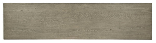 Hooker Furniture Linville 96" Desk With Centered Lateral File In Smoked Mink Oak Veneer — Expansive, Modern Workspace Medium Wood 6150-10926-85